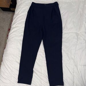 Lulus High Waisted Women's Navy Pants